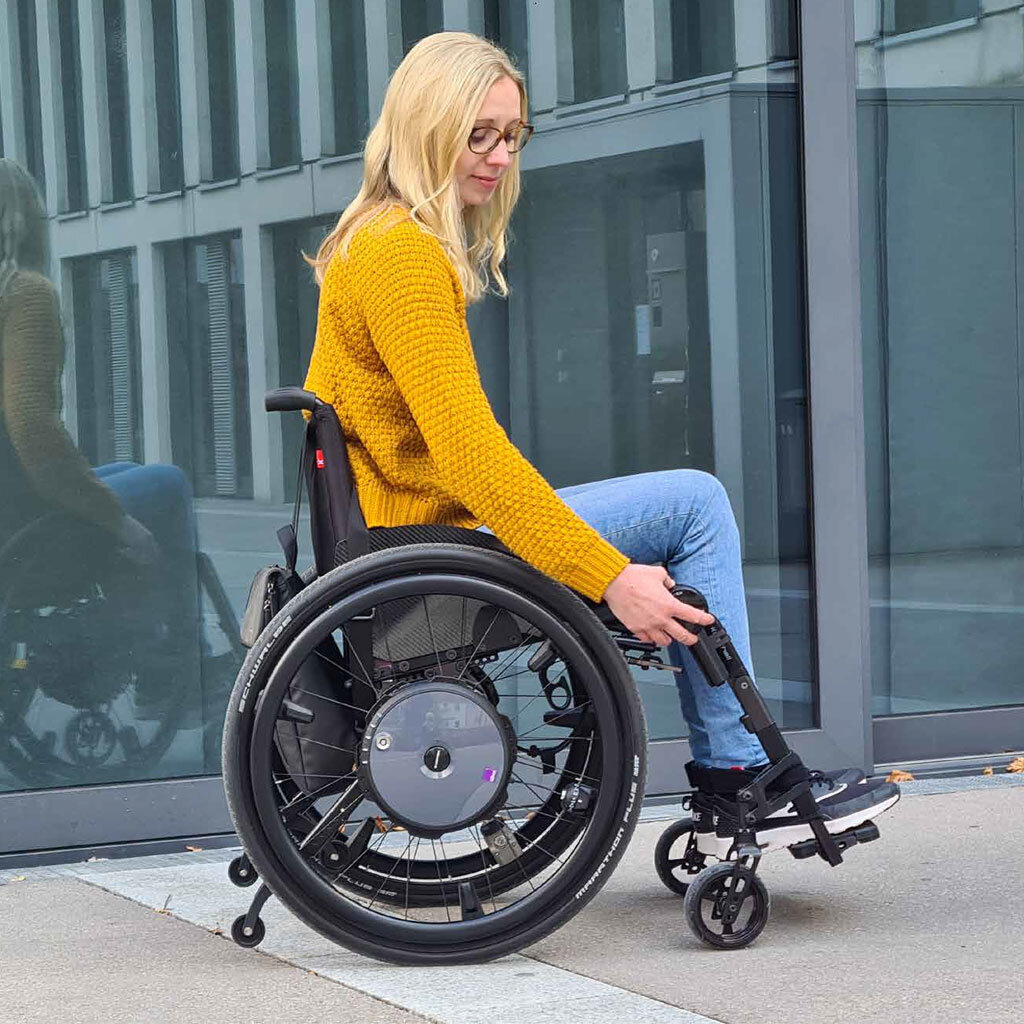 Angekommen - der Alber e-motion DuoDrive Antrieb für Rollstühle